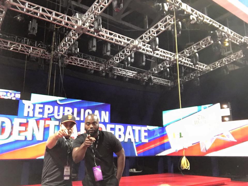 CNN Republican Primary Debate Stage